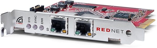 Focusrite RedNet PCIeR PCI Dante Interface, Action Position Front