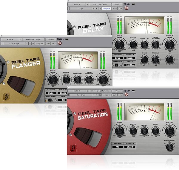 Digidesign Reel Tape Suite Analog Tape Simulator RTAS Plug-In, Main