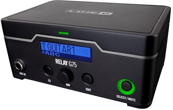 Line 6 Relay G75 Digital Wireless Guitar System, Top