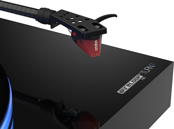 Reloop Turn 7 Premium Belt-Drive USB Turntable, New, Action Position Back