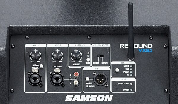 Samson Resound VX8.1 Column Array PA System, New, Action Position Front
