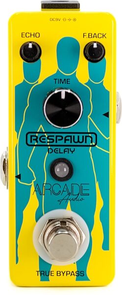 Arcade Audio Respawn Delay Pedal, New, Action Position Back