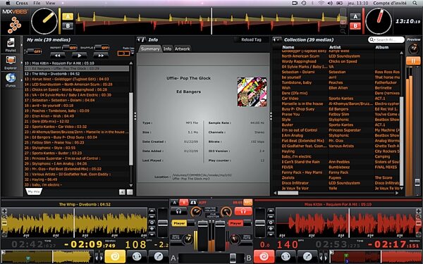 MixVibes Cross Pack DJ Interface, Screenshot 3