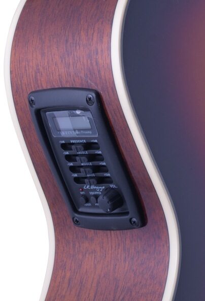 Breedlove Atlas Revival OM/SMe Top Burst Acoustic-Electric Guitar, with Case, Controls