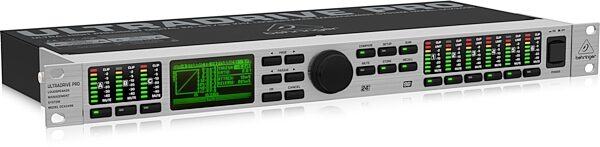 Behringer DCX2496 Ultradrive Pro Digital Crossover System, Right Angle