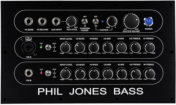 Phil Jones Bass BG800 Roadcase Bass Guitar Amplifier Combo (750 Watts, 12x5 in.), Alt