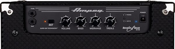 Ampeg RB-108 Rocket Bass Combo Amp (30 Watts, 1x8"), New, Action Position Back