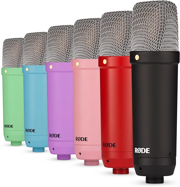 Rode NT1 Signature Series Studio Condenser Microphone, Pink, Open Box (Like New), Family