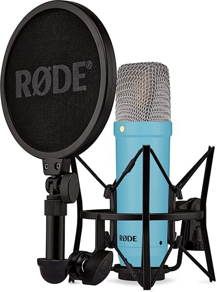 Rode NT1 Signature Series Studio Condenser Microphone, Blue, Warehouse Resealed, Main