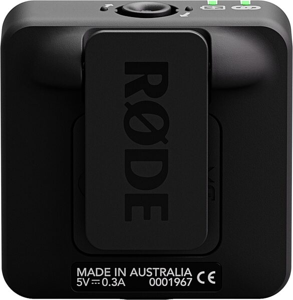 Rode Wireless ME Wireless Microphone System, New, Transmitter Back