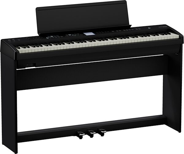 Roland KSFE50-BK Stand for FP-E50 Digital Piano, Black, Action Position Back
