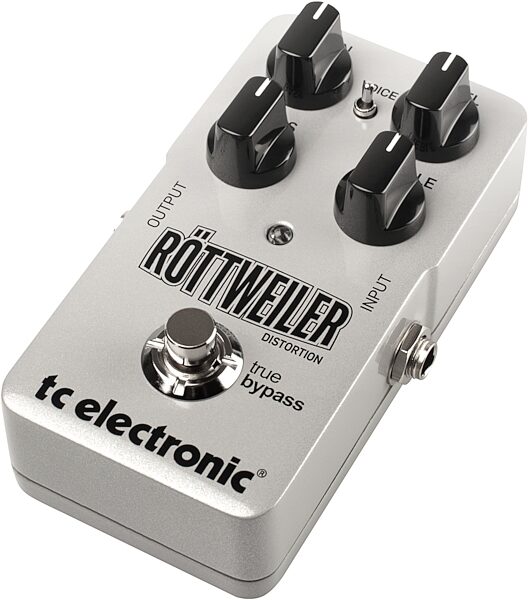TC Electronic Rottweiler Metal Distortion Pedal, Angle