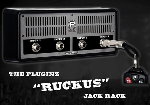 Pluginz Jack Rack Ruckus Guitar Amp Key Holder, View 2
