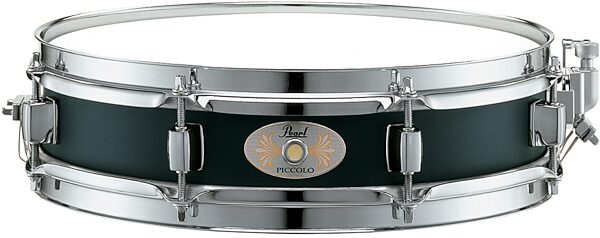 Pearl S1330B Black Steel Piccolo Snare Drum, 3x13 Inch, Main