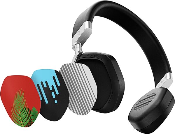V-Moda S-80 Wireless Bluetooth Headphones, Black, S-80-BK, Action Position Back