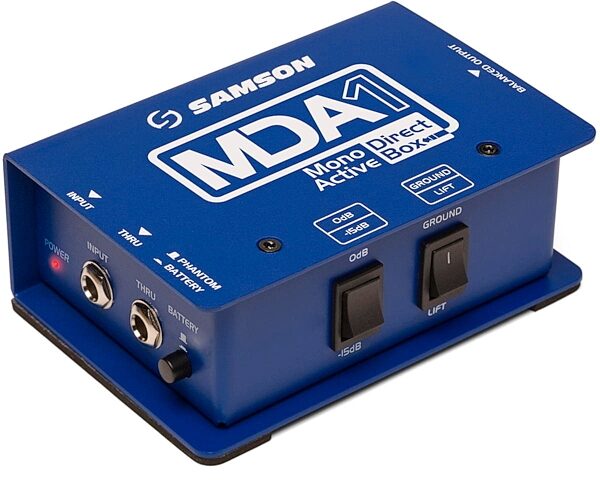 Samson MDA1 Active Mono Direct Box, New, Main