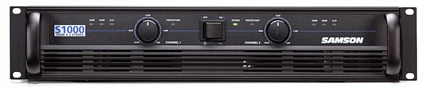 Samson S1000 Power Amplifier, Main