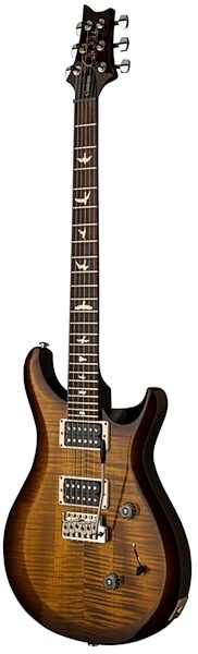 PRS Paul Reed Smith S2 Custom 24 Gloss Pattern Thin Electric Guitar (with Gig Bag), Black Amber, view