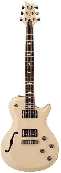 PRS Paul Reed Smith S2 Singlecut Semi-Hollowbody Electric Guitar, Antique White