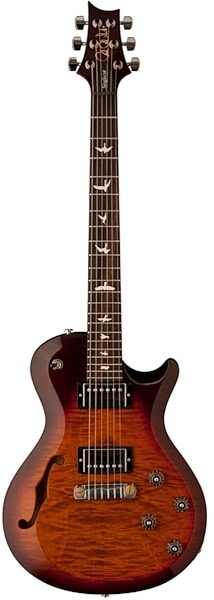 PRS Paul Reed Smith S2 Singlecut Semi-Hollowbody Electric Guitar, Dark Cherry