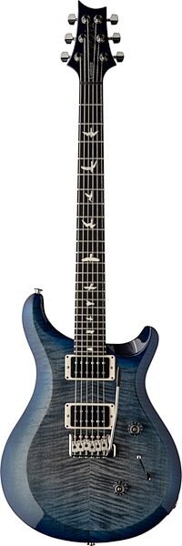PRS Paul Reed Smith S2 Custom Color 24 Electric Guitar (with Gig Bag), Faded Gray Black Blue Burst, Action Position Back