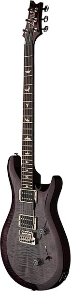 PRS Paul Reed Smith S2 Custom Color 24 Electric Guitar (with Gig Bag), Faded Gray Black Purple Burst, Action Position Back