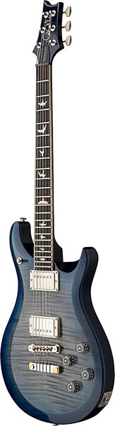 PRS Paul Reed Smith S2 McCarty 594 Electric Guitar (with Gig Bag), Faded Gray Black Blue Burst, Action Position Back