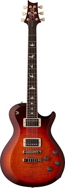 PRS Paul Reed Smith S2 McCarty 594 Singlecut Electric Guitar (with Gig Bag), Dark Cherry Sunburst, Action Position Back