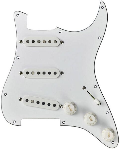 Mojotone Rene Martinez Texas Strat Prewired Pickguard, New, Action Position Back