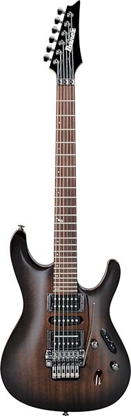 Ibanez S5470 Prestige Electric Guitar (with Case), Transparent Black Sunburst
