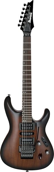 Ibanez S5570 Prestige Electric Guitar (with Case), Transparent Black Burst