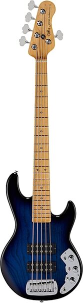 G&L CLF Research L-2500 Bass Guitar (with Case), Action Position Back