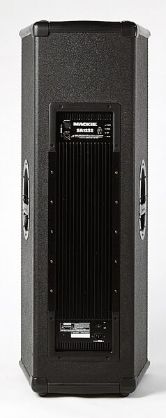 Mackie SA1232Z 3-Way Active Loudspeaker (1300 Watts, 2x12 in.), Rear
