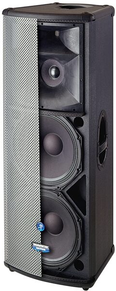 Mackie SA1532Z 3-Way Active Loudspeaker (1300 Watts, 2x15 in.), Half Grill