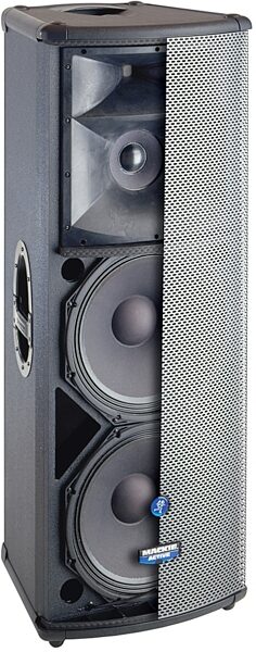 Mackie SA1532Z 3-Way Active Loudspeaker (1300 Watts, 2x15 in.), Alt Half Grill