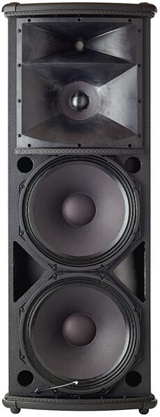 Mackie SA1532Z 3-Way Active Loudspeaker (1300 Watts, 2x15 in.), Front No Grill