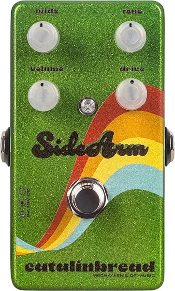 Catalinbread Starcrash '70s Collection Sidearm Overdrive Pedal, New, Action Position Back