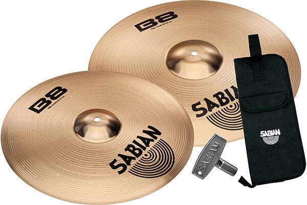 Sabian B8 Thin Crash Cymbal Package, Main