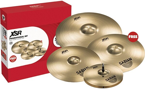 Sabian XSR Performance Cymbal Pack, New, Main