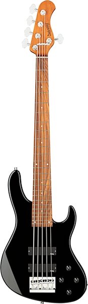 Sadowsky MetroExpress MS4 Modern Electric Bass, with Maple Fingerboard, Black, Action Position Back
