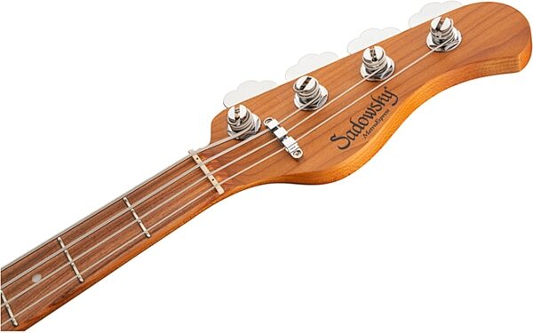 Sadowsky MetroExpress MS4 Modern Electric Bass, with Maple Fingerboard, Black, Action Position Back
