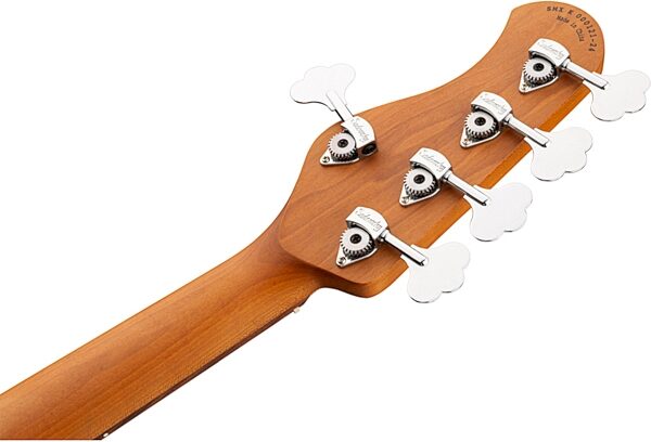 Sadowsky MetroExpress MS4 Modern Electric Bass, with Maple Fingerboard, Black, Action Position Back