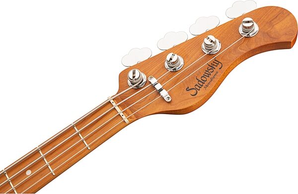 Sadowsky MetroExpress MS4 Modern Electric Bass, with Maple Fingerboard, Olympic White, Action Position Back