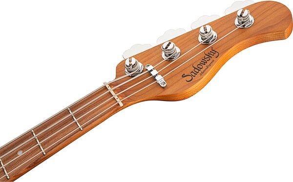 Sadowsky MetroExpress MS4 Modern Electric Bass, with Morado Fingerboard, Black, Action Position Back