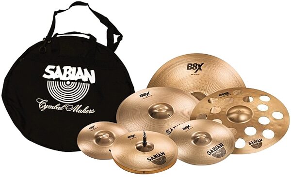 Sabian B8X Super Cymbal Pack, cymbals