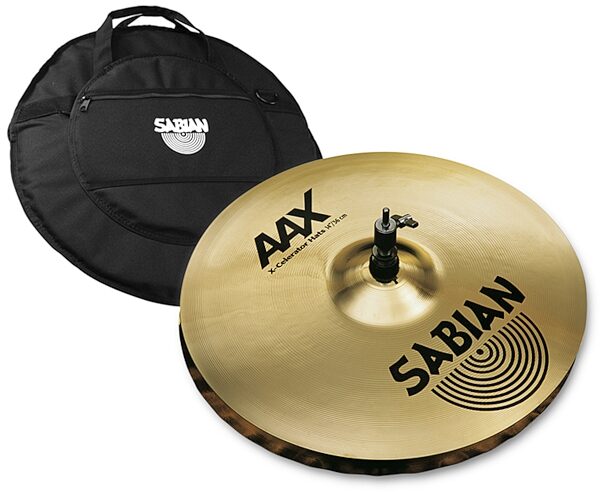 Sabian AAX Xcelerator Hi-Hat Cymbal Pair, sabian