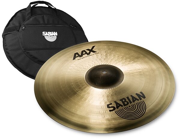 Sabian AAX Raw Bell Dry Ride Cymbal, sabian