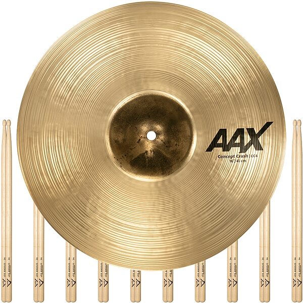 Sabian AAX Concept Crash Cymbal, pack