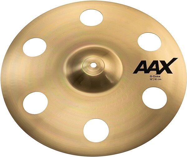 Sabian AAX O-Zone Crash Cymbal, Brilliant Finish, 16 inch, Action Position Back