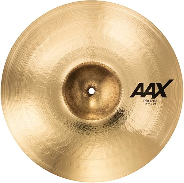 Sabian AAX Thin Crash Cymbal, 17 inch, Action Position Back